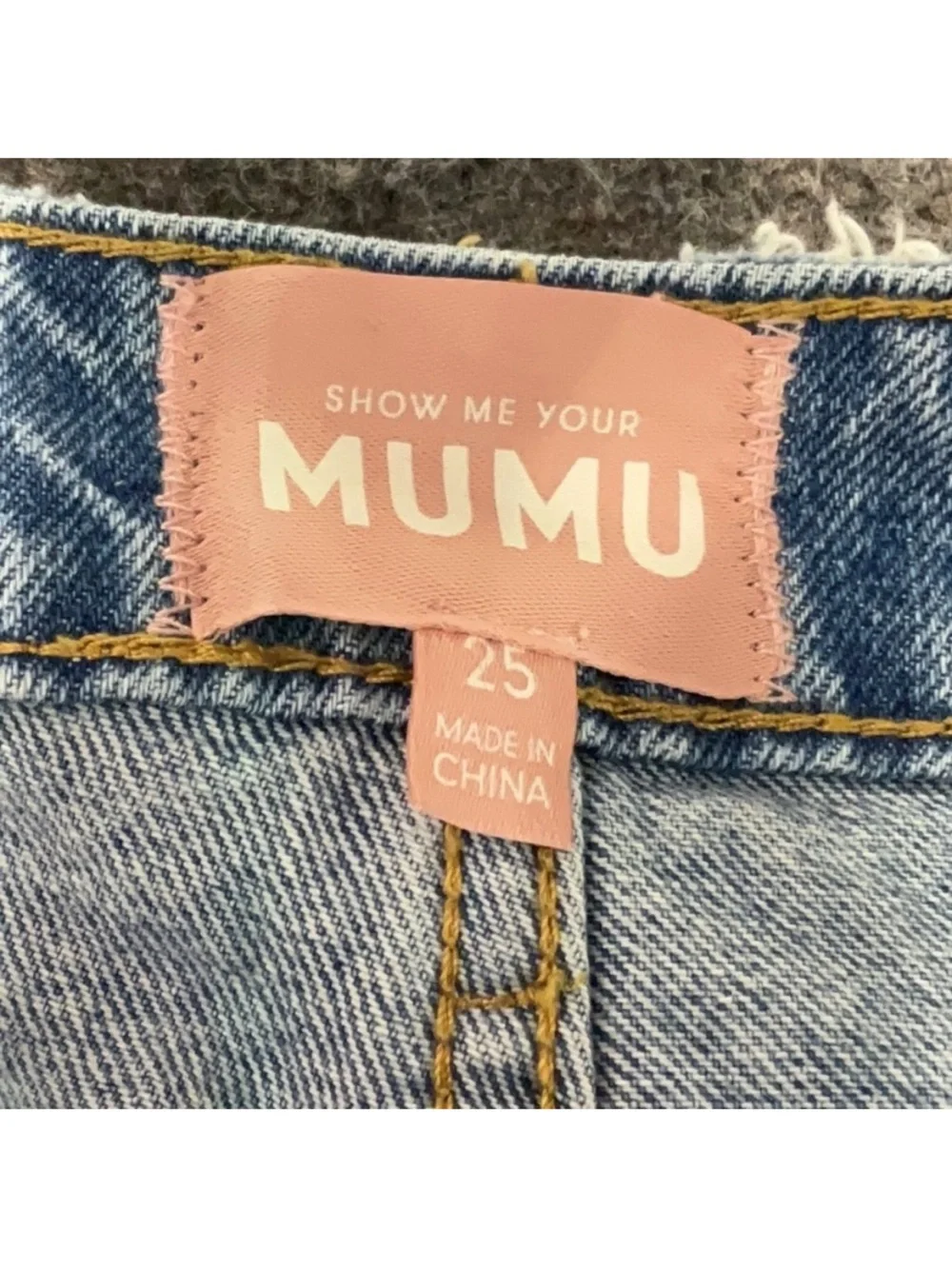 Show Me Your Mumu Arizona Button Up Playa Del Mu High Rise Shorts NEW Women’s 25 - Picture 3 of 4